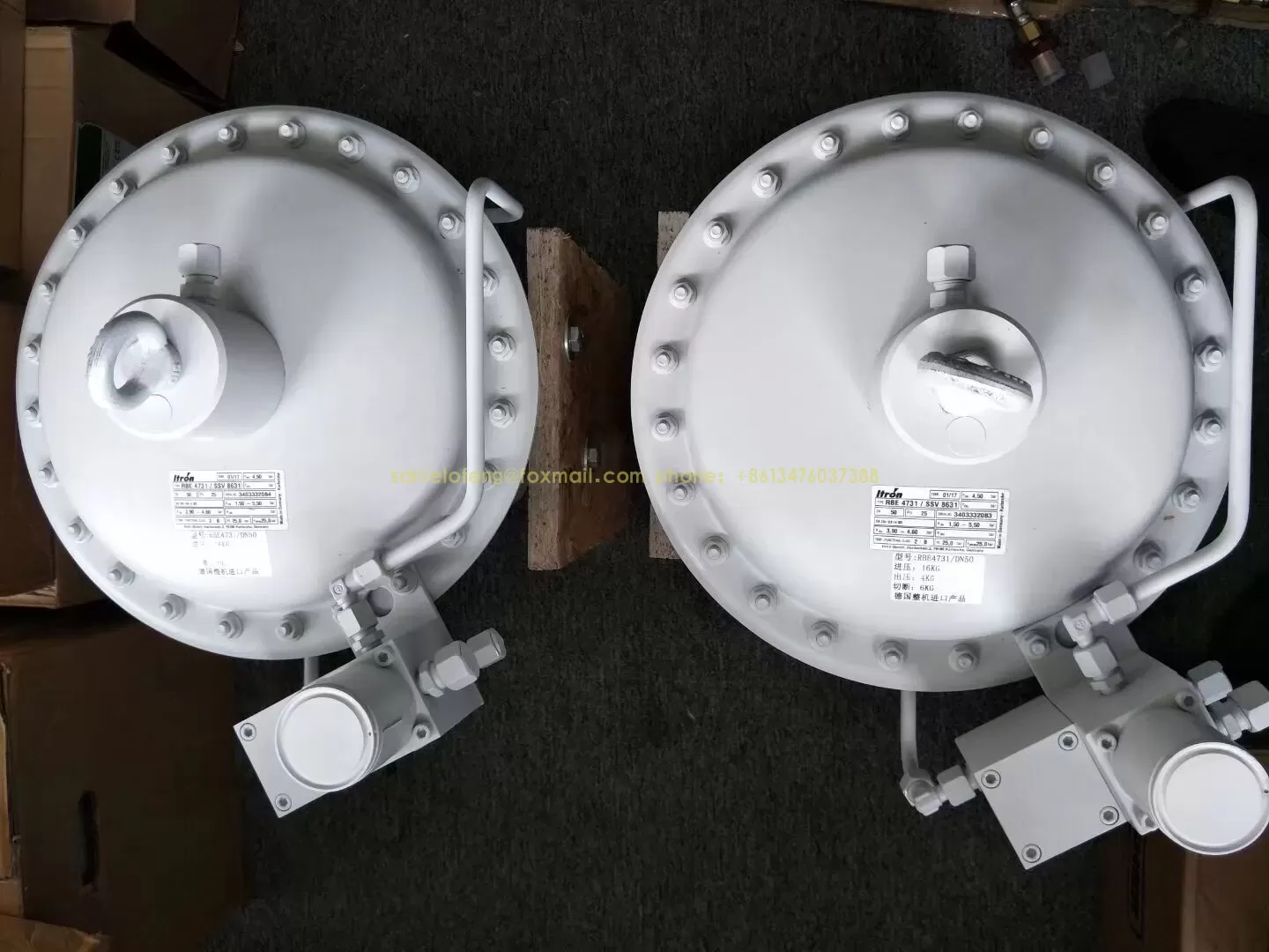 OEM Itron RB4700 Series Regulator Repair Kit | RBE 4731 with SSV 8631 Slam-Shut 
